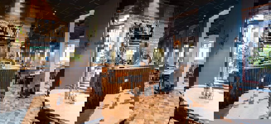 Bild från restaurangen