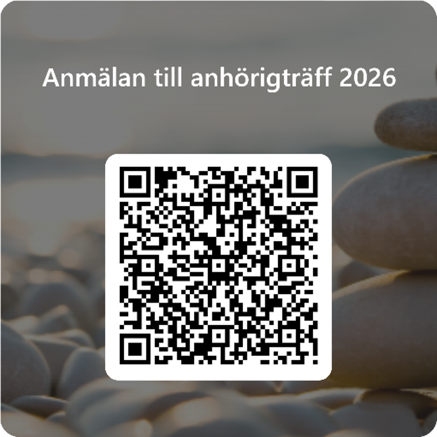 QR-kod till anmälan anhörigträff 2026