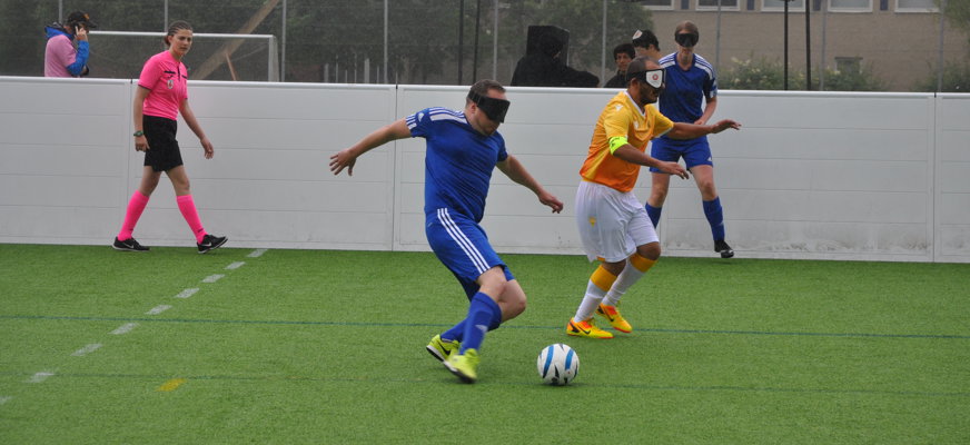 5-a-side, också kallat Blindfotboll