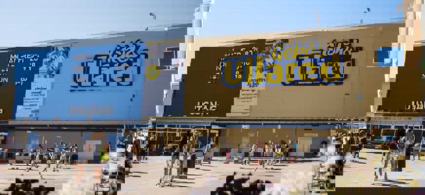 Bild på Gekås varuhuset i Ullared